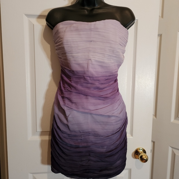 INC International Concepts Dresses & Skirts - NWT - INC International Concepts - Ombre Petite Strapless Pleated - Size 8P
